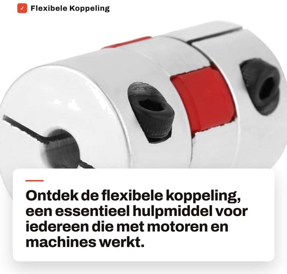 Dailygoods- Koppeling Flexibel - Pruimschachtkoppeling - Koppelingsas OD20mm X L25mm - Aluminiumlegering - Motor Connector - Geschikt voor Stappenservomotoren - Askoppeling