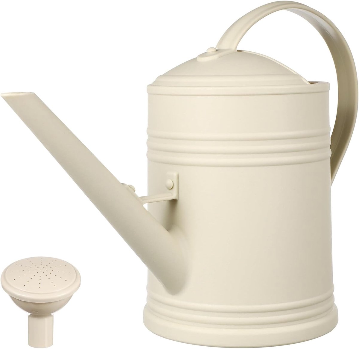 Planten Gieter - Waterkan Binnen - Bloemen Verzorgen - Lange Nauwkeurige Tuit - 2 Liter Capaciteit - Wit
