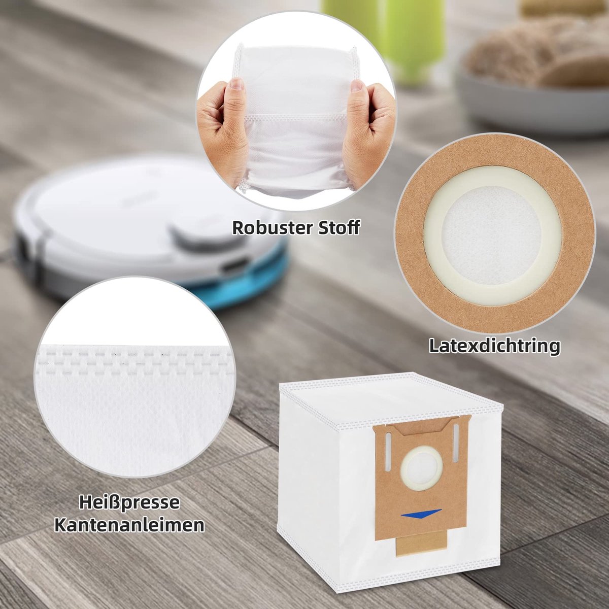 Stofzuigerzakken 8-pack