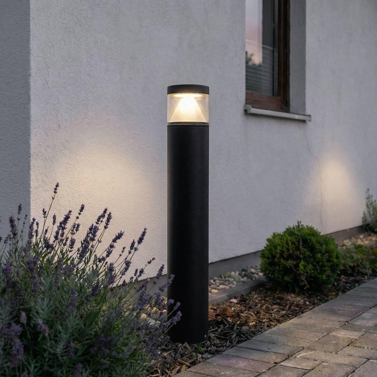 Buitenlamp LED - Tuinpad Verlichting - Pad Verlichten - Energiezuinig - 100 cm Hoog - Donk