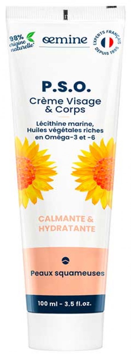 Oemine P.S.O. Kalmerende & Hydraterende Gezichts- en Lichaamscrème 100 ml