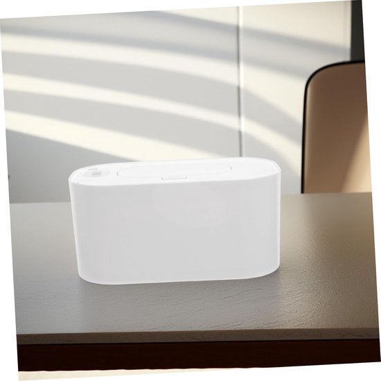 Babydoekjes Verwarmer - Draagbare Doekjes - Baby Warm Houden - Constante Temperatuur - 20 x 8.5 x 12 cm - Wit — afbeelding 3