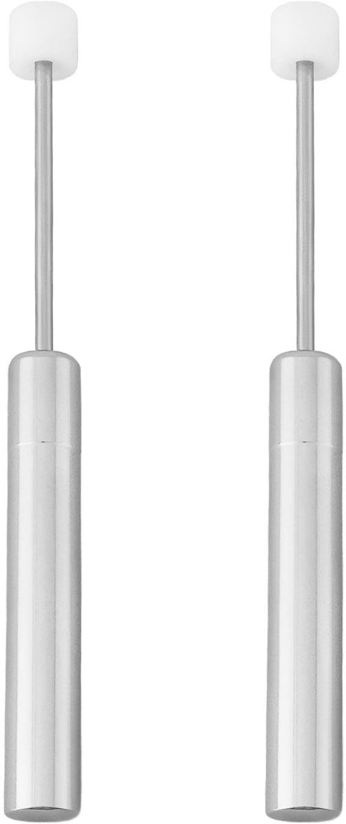Dailygoods- Vuilnisbakdemper 2-delig - Soft-Close - Staal/Kunststof - Vervanging voor Keuken - 91mm - Vermindert geluid - Demper