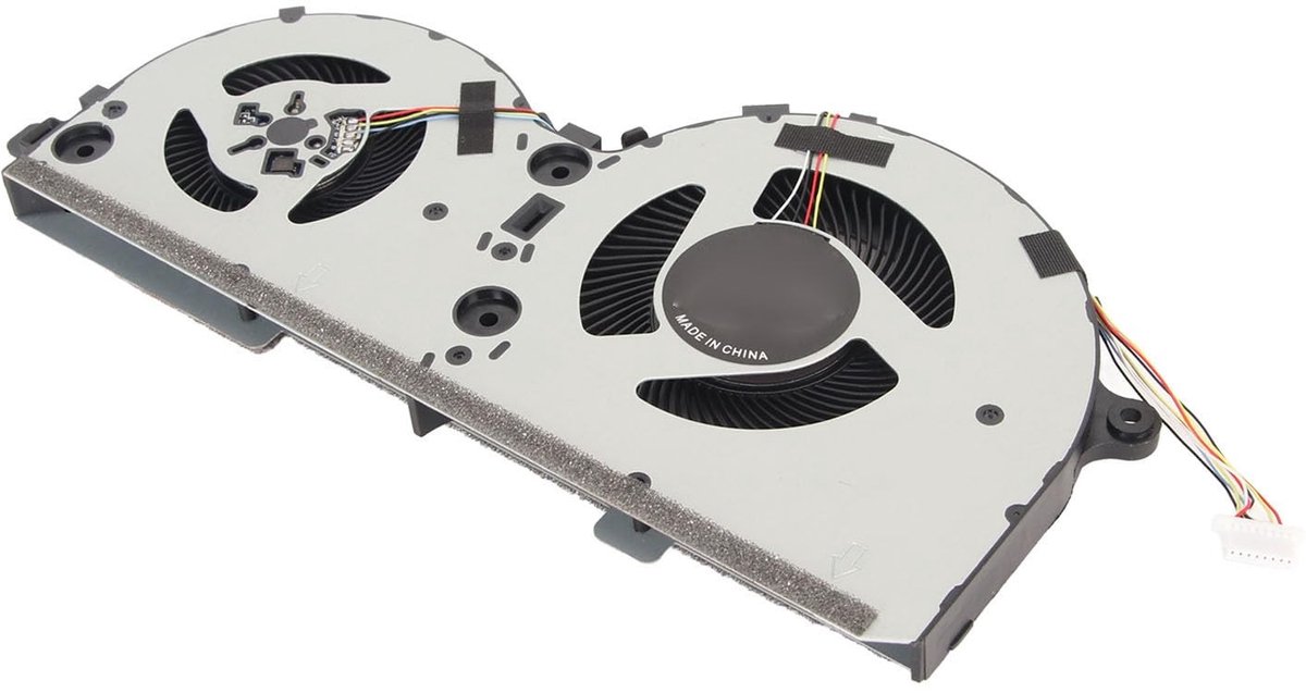 Dailygoods - Vervanging Koelventilator - Nieuwe CPU en GPU - Ideaal voor Gaming - Voor Ideapad L340 - Hoogwaardige Koeling - Geschikt voor L340 17IRH...