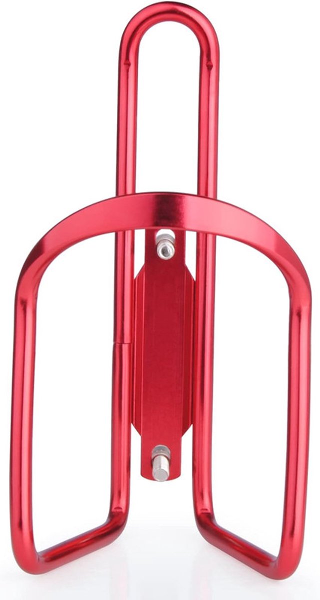 Aluminium Fiets Bidonhouder - Lichtgewicht & Roestvrij - Past Op Standaard Bidons - Incl. Montageschroeven - Zilver — afbeelding 3