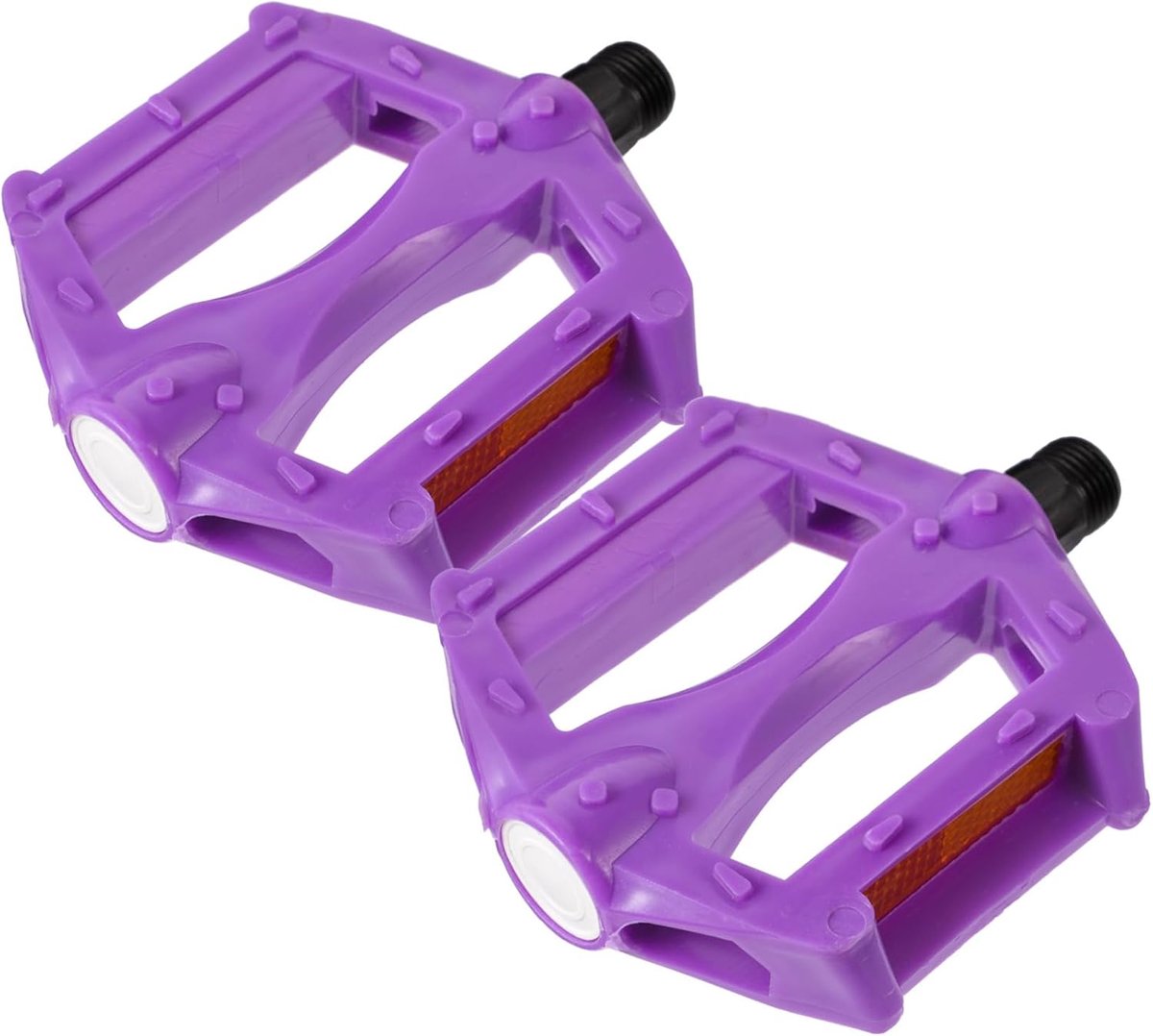 Kinderfiets Pedalen - Voetsteunen Fiets - Veilig Fietsen - Lichtgewicht Compact - 181 Gram - Paars