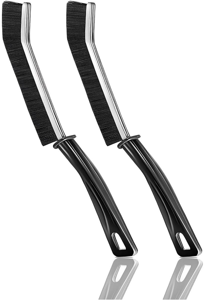 Dailygoods- Spletreinigingsborstel - Voegborstel - Harde Borstel - Hoekreinigingsborstel - Duurzaam Materiaal - Ergonomisch Ontwerp - Reinigingsborstel