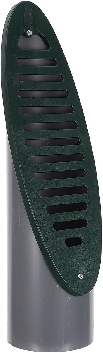 Hoekige Drainage - Afvoerbuis Reiniger - Tuin Afwatering - Spatbeperking - 44 cm - Groen