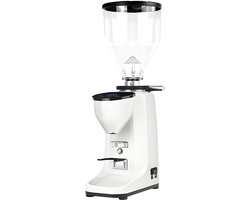 Elektrische Koffiemolen - Espresso Maalapparaat - Verse Koffie Zetten - 19 Maalinstellingen - 500 Gram Trechter - Wit