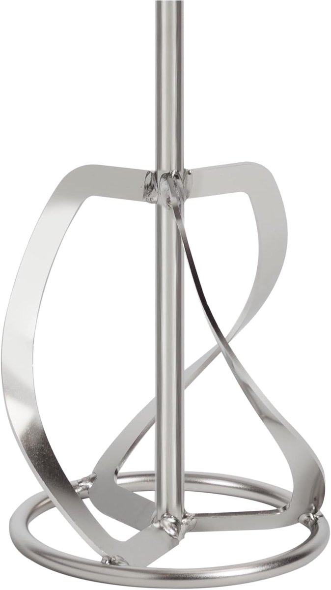 Roestvrijstalen Roerder - Mixer Accessoire - Materiaal Mengen - V2A Kwaliteit - 120 mm Diameter - Zilverkleurig — afbeelding 3