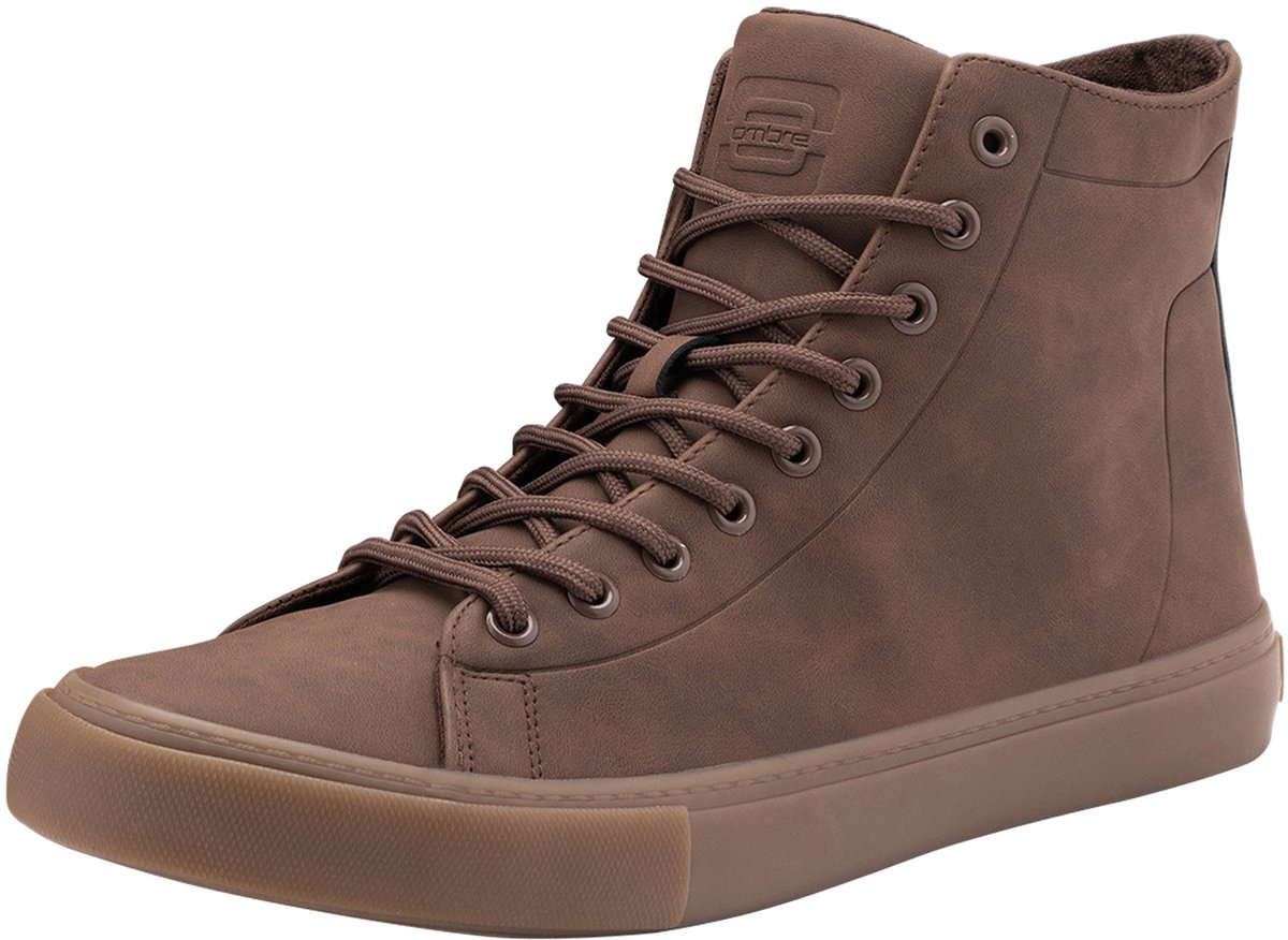 OMBRE Schoenen - Korte Mouw - Veters - Effen Bruin 41