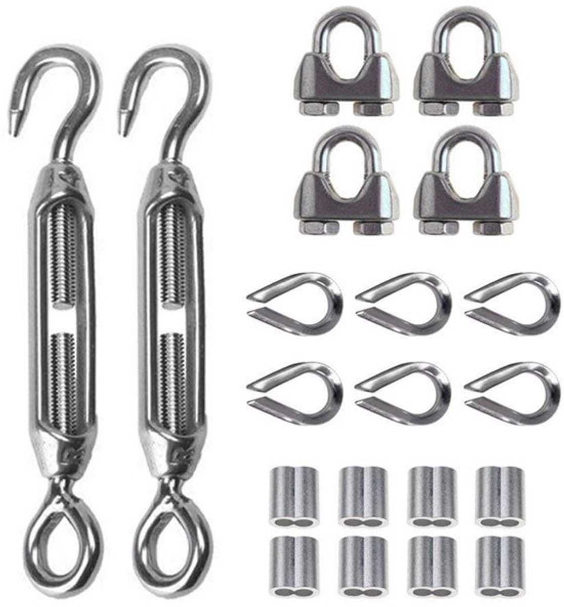 Ideaal voor roestvrije spanschroeven - draadspannerkit - Store_8