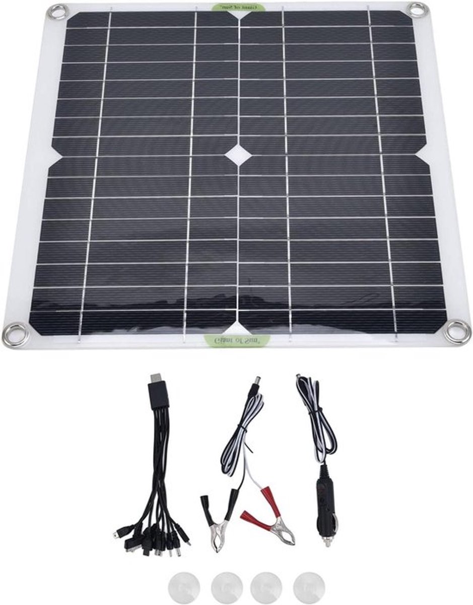 Store_8 - Zonnepaneel - Draagbare zonnelader - Waterdicht - 200w - Voor campers en