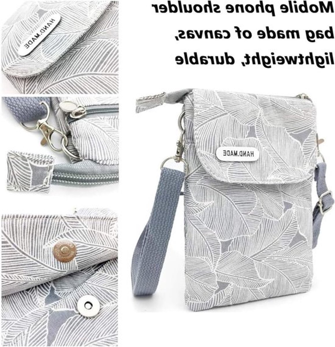Virtubuy - Crossbody Bag - Telefoon Pouch - Lichtgewicht en Handig
