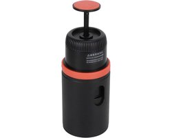 Handmatige Koffiemachine - Capsule Koffiezetter - Koffie Maken - Draagbaar en Compact - 110ml Watertank - Zwart