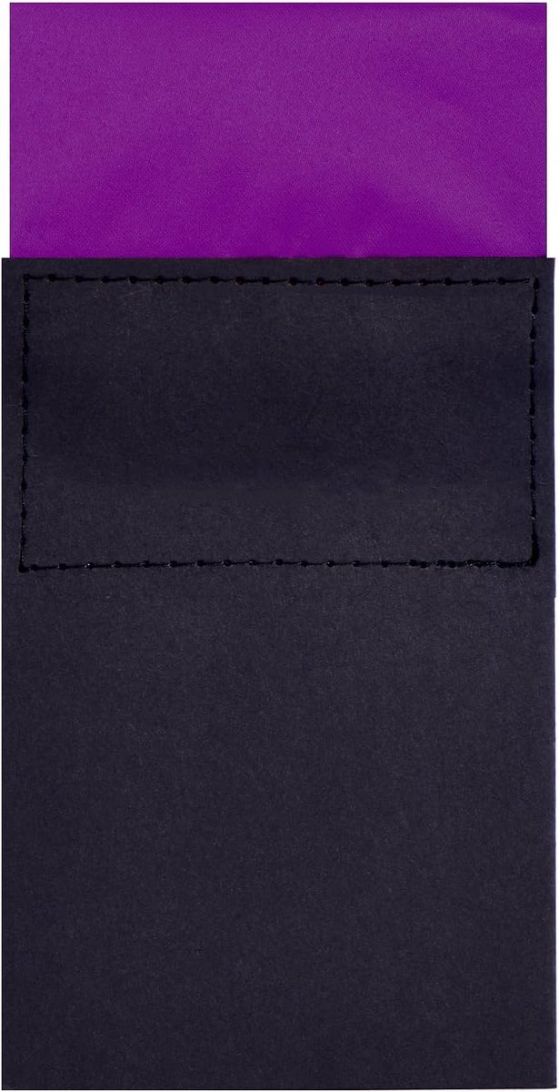 Herentasje Pochet - Zakdoek Jas - Feestelijke Gelegenheid - Verstelbaar Karton - 16 x 7.5 cm - Diverse Kleuren