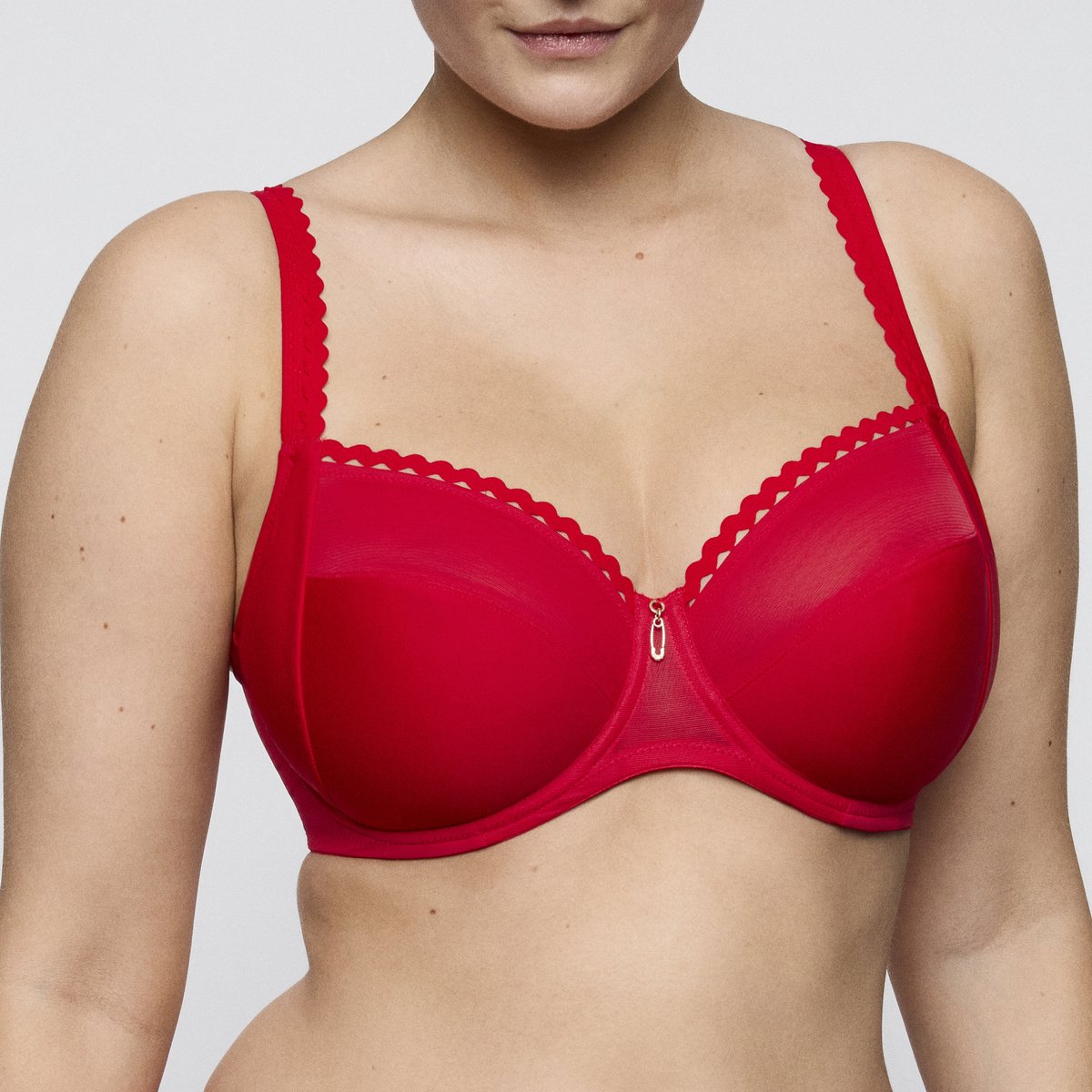 PrimaDonna Twist Wowgirl Beugel Bh volle Cup 0142600 True Red - maat EU 70F / FR