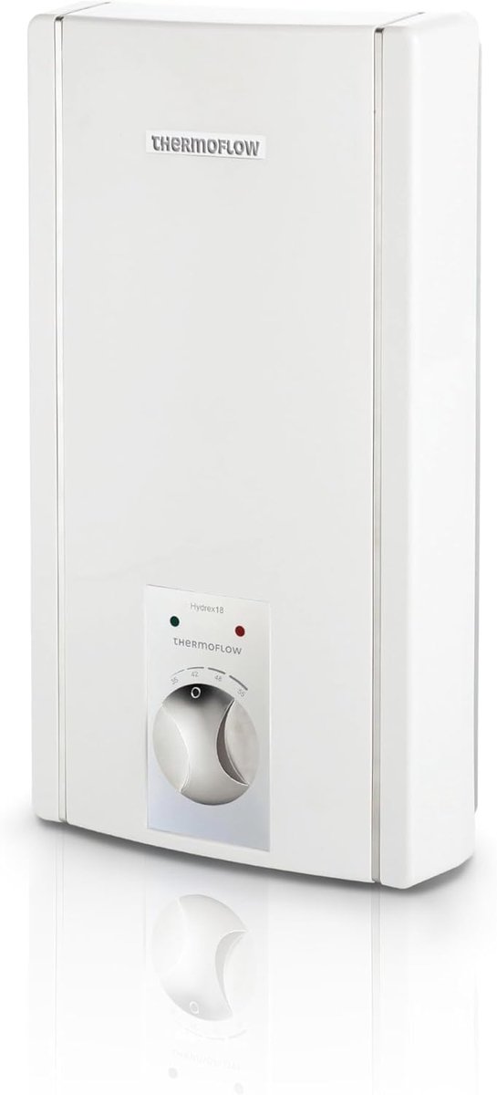 Hydraulische boiler - Warmwaterboiler Elektrisch - Direct Warm Water - Instelbaar tot 75°C - 18 kW - Wit