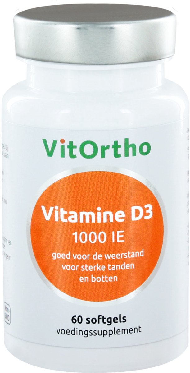 VitOrtho D3 1000 IE (60 softgels)