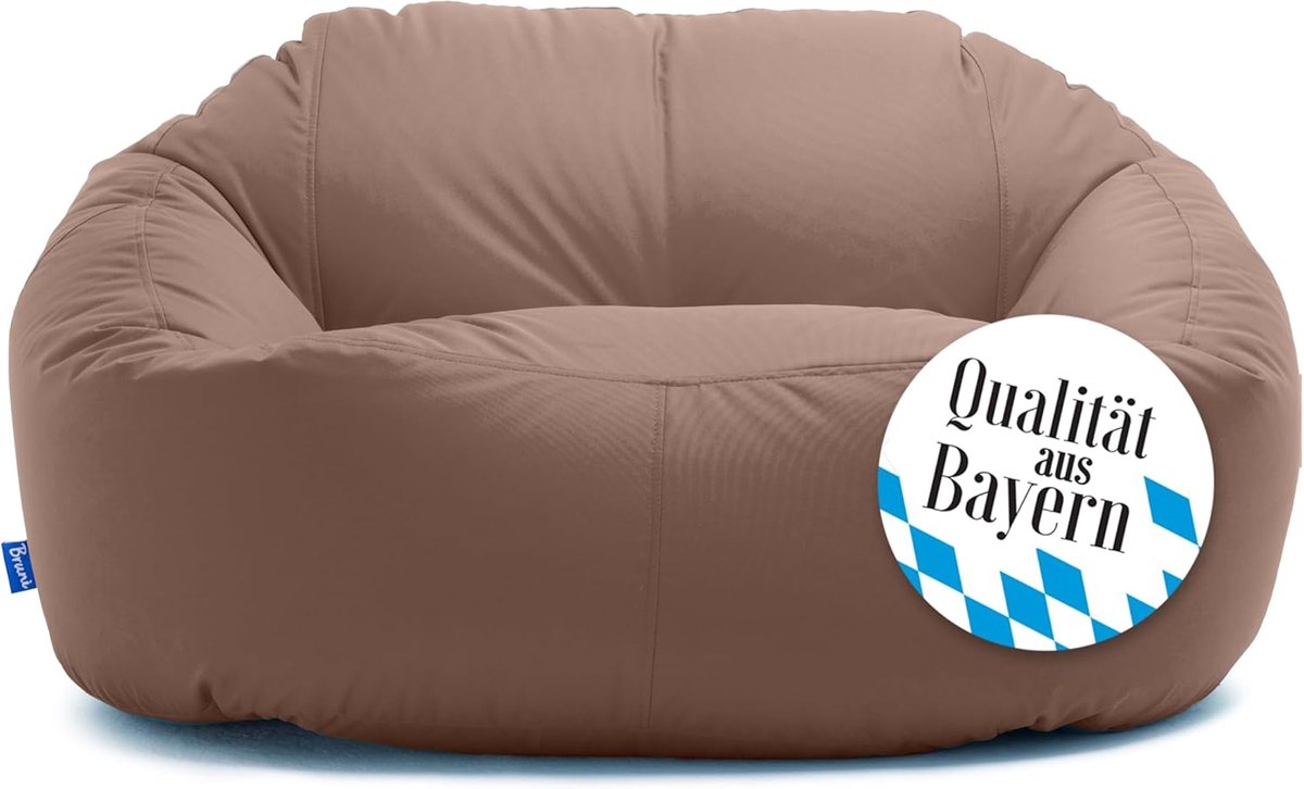 Lounge zitzak - Zitzak sofa - Binnen en buiten - Vlamvertragend getest - XXL formaat - Lichtbruin