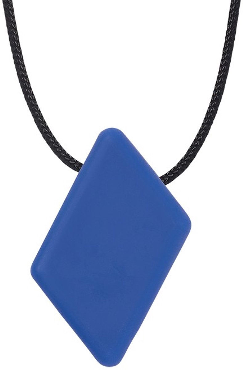 ARK Therapeutic kauwketting sensorisch speelgoed donkerblauw standaard.