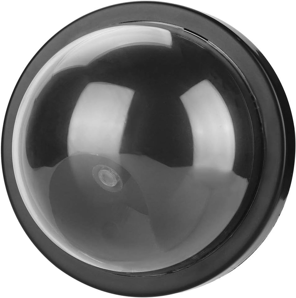 Dummy Beveiligingscamera - Nep Camera Oogje - Afschrikking Indringers - Knipperend LED-licht - 12 x 8 cm - Zwart