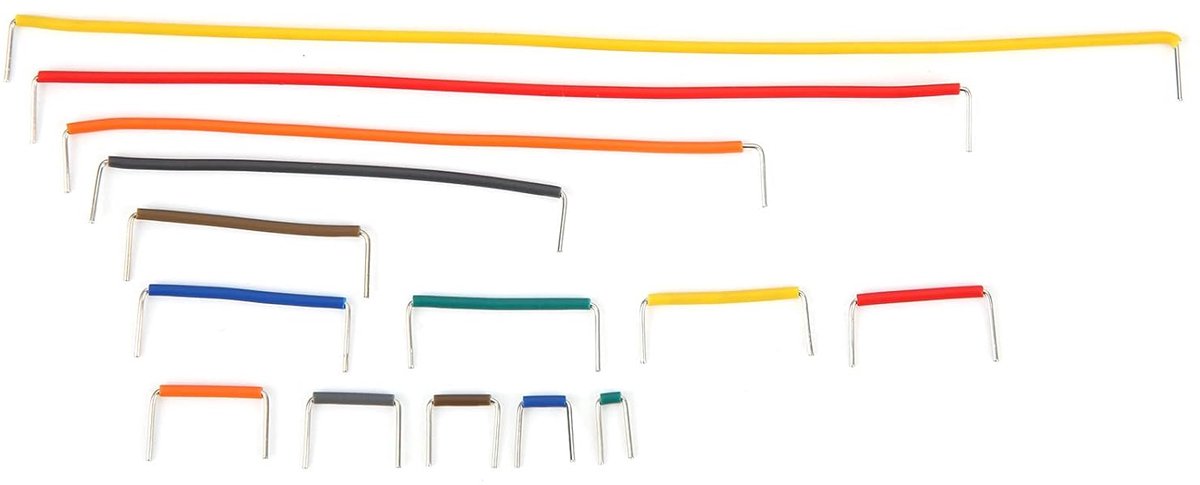Jumper Draad Kit - Soldeerloze Draden - Circuit Prototyping - U-vorm Ontwerp - 140 Stuks - Messing