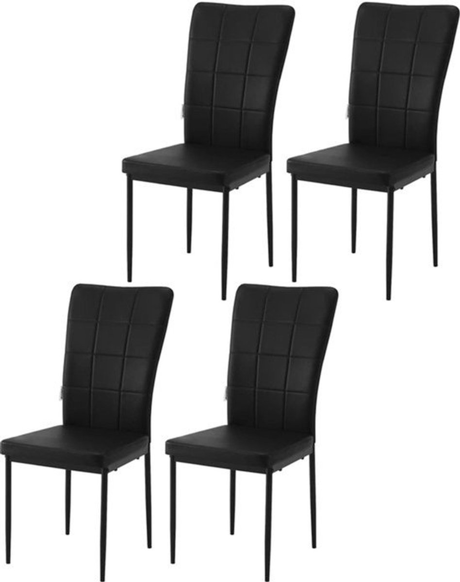 Eetkamerstoelen - Set Moderne Eetkamerstoel - Eetstoel - Tuinstoelen - Gevoerde Stoelen me