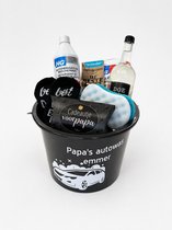 Vaderdag •Cadeaupakket Papa• Papa's Autowas Emmer - Cadeau voor Mannen - Perfect Gifts