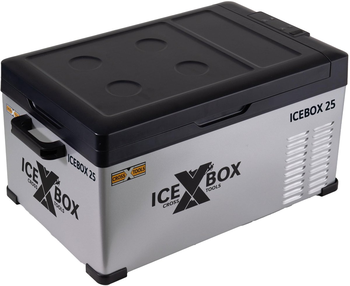 SnelShoppen - Elektrische Koelbox 22L - Compressorkoelbox met -20°C Koelvermogen - Draagbare Koelkast voor Camping, Auto, Boot, Bestelwagen - App Best