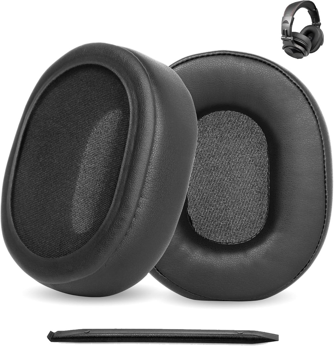 Vervangende oorkussens voor Over-Ear Hoofdtelefoons van Proteïneleer voor Comfort en Geluidsisolatie