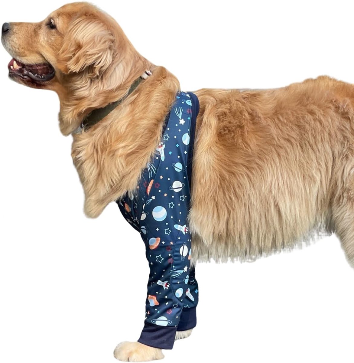Elbowbescherming voor honden - Herstelcover voor gewrichten, voorkomt wonden, ademende mouw voor middelgrote en grote honden