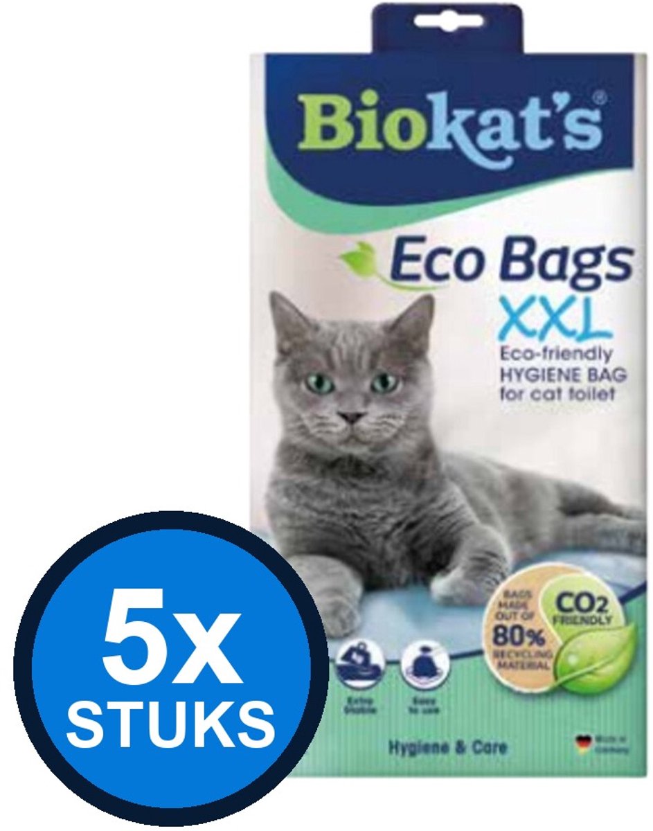 5x Biokat's - Eco bags XXL 12st