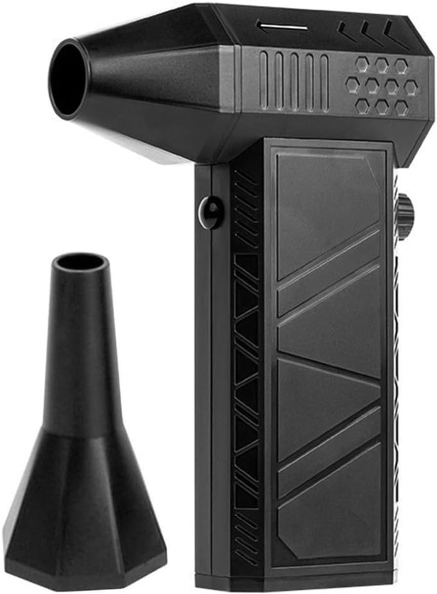 SnelShoppen - Turbo Ventilator 130000RPM - Hoogwaardige Mini Industrieventilator met Brushless Motor - Draagbare Ventilator met 4000mAh Accu - Ideaal