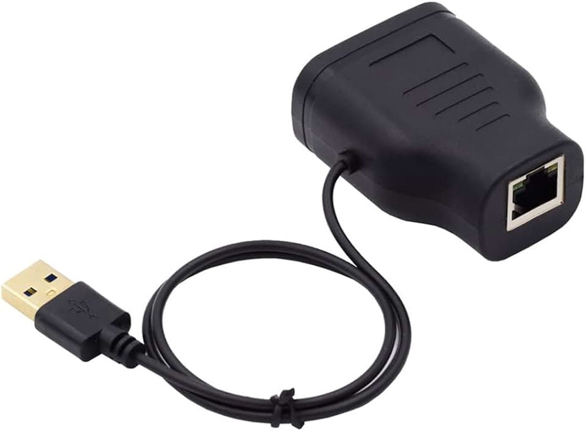 Cablecc 100Mbps UTP STP RJ45 8P8C Plug naar Dual RJ45 HUB Splitter Netwerk Ethernet Switcher Adapter