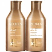 Redken - All Soft Argan Oil Set - 2x300ml