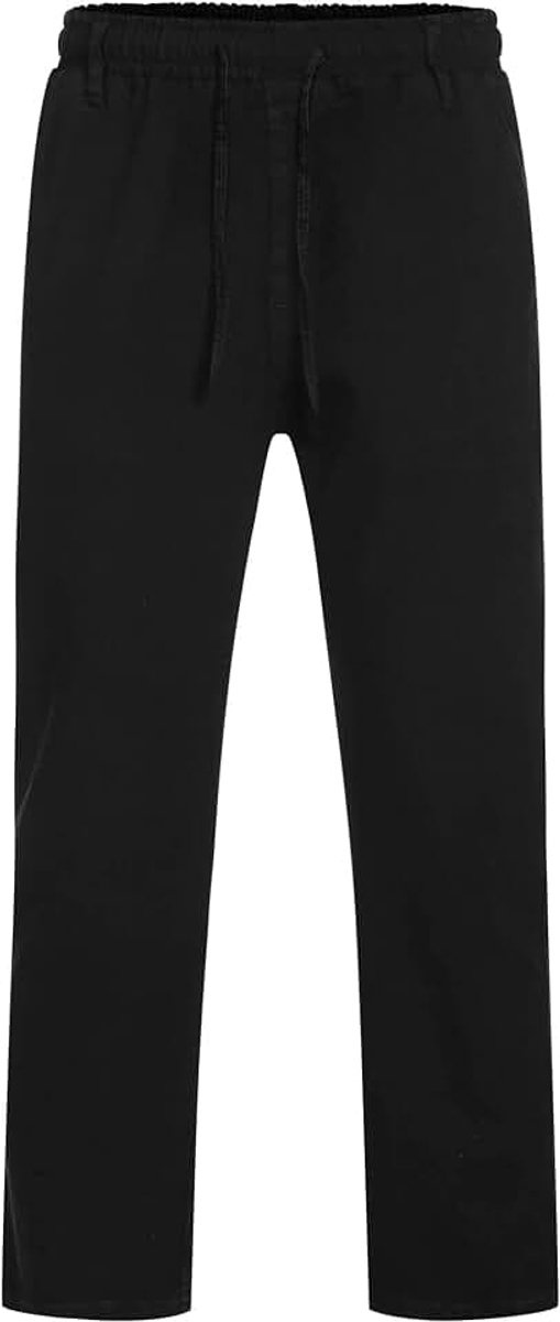Jeans, rechte jeansbroek, stretch, slipbroek, slipjeans, stijlvolle broek, elastische tailleband met trekkoord, cargozakken voor mannen