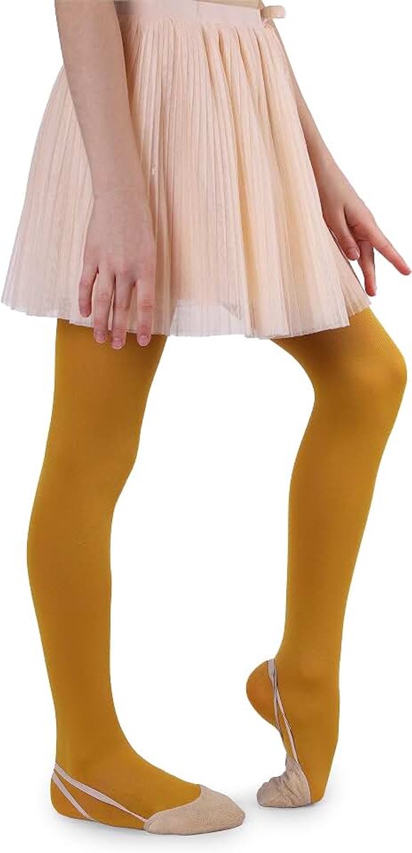 Microvezelpanty voor kinderen, meisjes, 60 DEN, zacht, warm, comfortabel, ondoorzichtig, voor peuters, panty, vrije tijd, feesten, ballet, school, een paar Mary