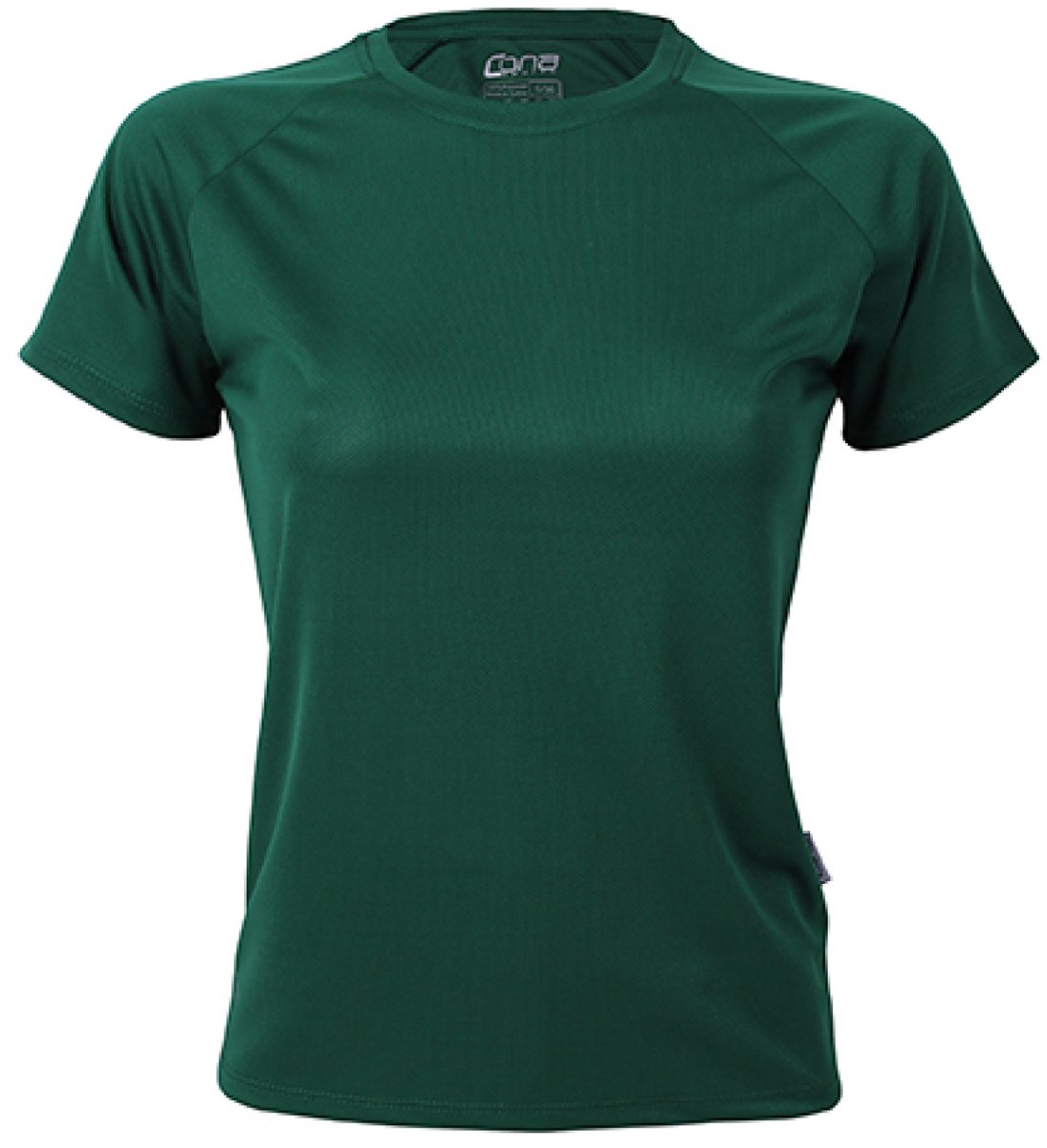CONA SPORTS - Ladies´ Rainbow Tech Tee - Bottle Green - XL