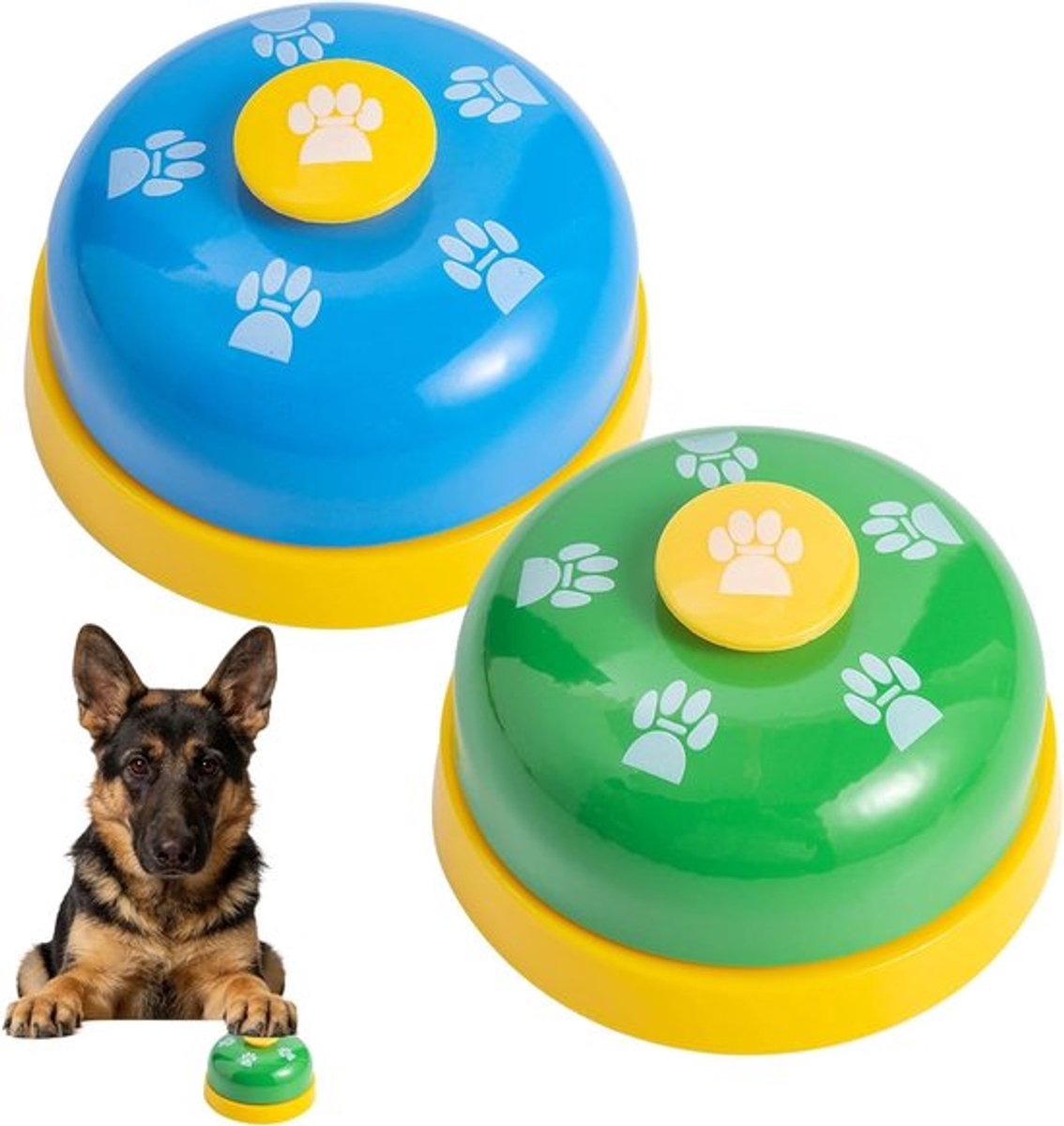 2 Stuks Hondenbel voor Toilettraining - Geluidgevende Deurbel voor Puppy en Kat Communicatie, Ideaal voor Training en Gemak