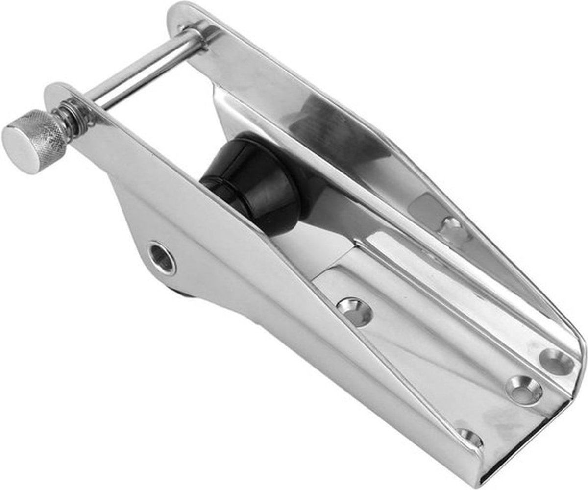 Boot-aanlegroller - Hardware-accessoires - Zware Belasting - 316 RVS - Vaste Beugel - Roller Voor Zelflancering - Geschikt Voor Boten - Blauw