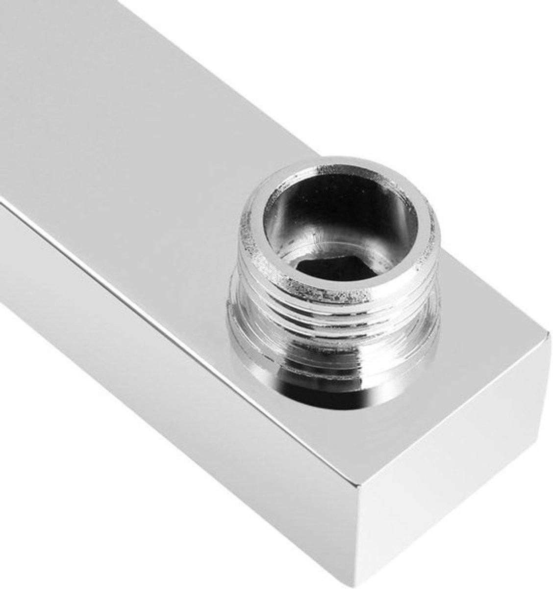 Roestvrij stalen douche uitbreiding arm - 60 cm lengte - badkamer accessoire - stevige constructie
