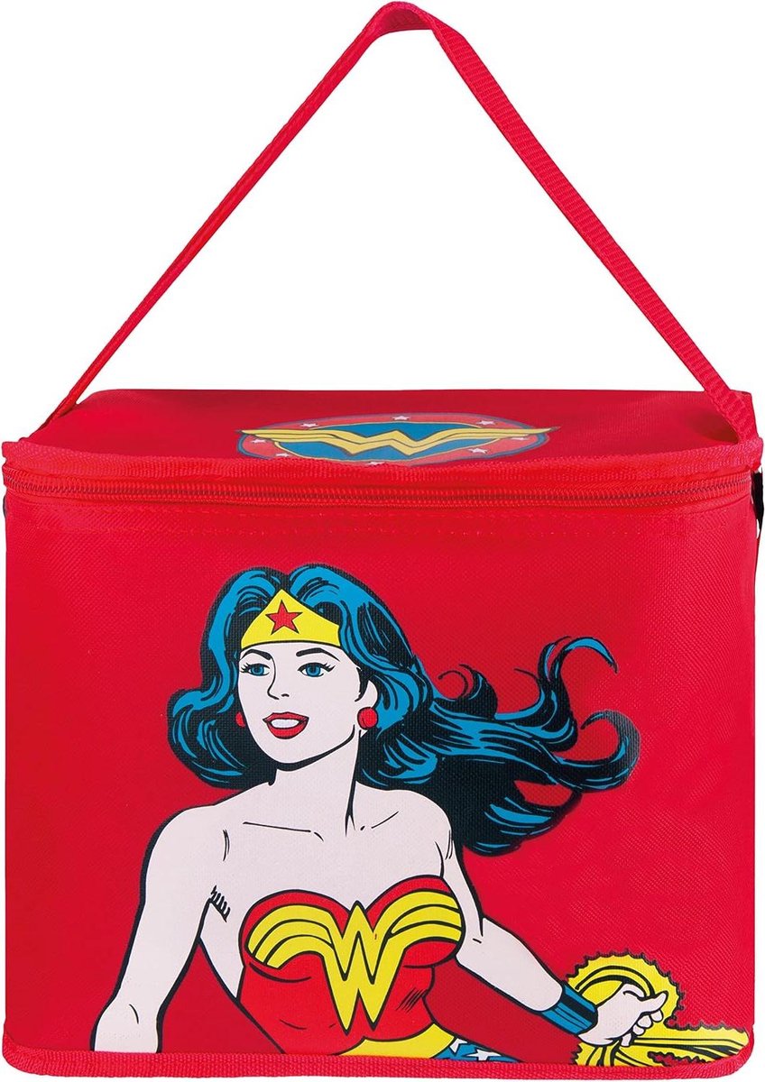 Koeltas - Lunchtas - Eten Koel Houden - Officieel Gelicentieerd - 10 Liter - Rood