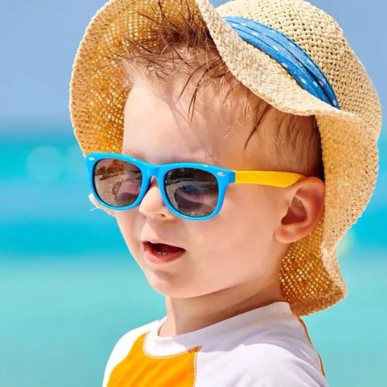 Meerkleurige Zonnebrillen voor Kinderen - 3 Stuks, UV400 Gepolariseerd, Perfect voor Jongens en Meisjes van 2 tot 12 Jaar van Merkloos — afbeelding 4