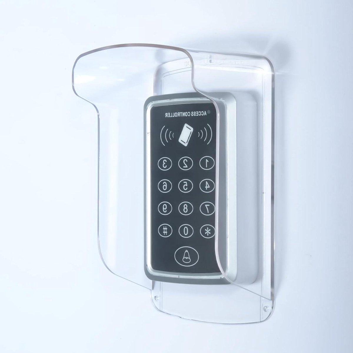 Deurbel Afdekking - Weerbestendige Hoes - Toegangscontrole Beschermen - Eenvoudige Installatie - 165 cm - Transparant