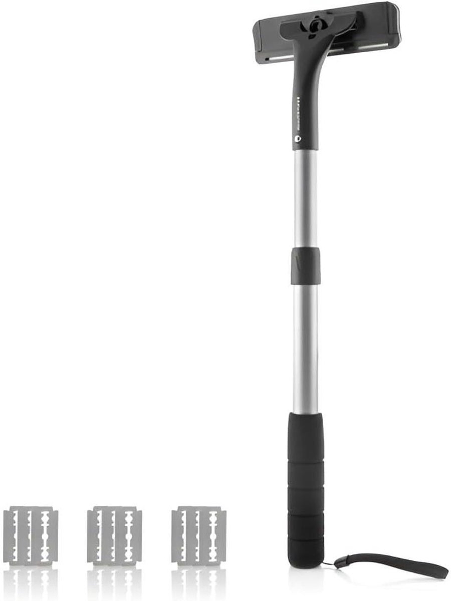 Rughaar Scheerapparaat - Lichaamstrimmer Verlenging - Persoonlijke Verzorging - Uittrekbare Handgreep - 36-54 cm Lengte - Zwart