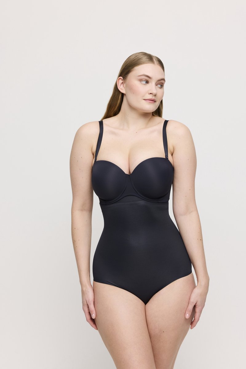PrimaDonna Figuras Voorgevormde Strapless Bh 0263258 Charbon - maat EU 75F / FR Zwart