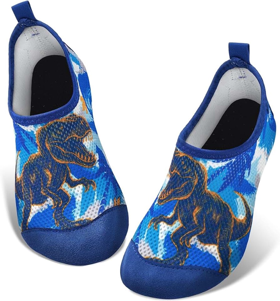 Kinderstrandschoenen voor jongens, zwemschoenen, aquaschoenen, waterschoenen, aquaschoenen, sneldrogend, blote voeten schoenen voor kinderen, strand, zwembad