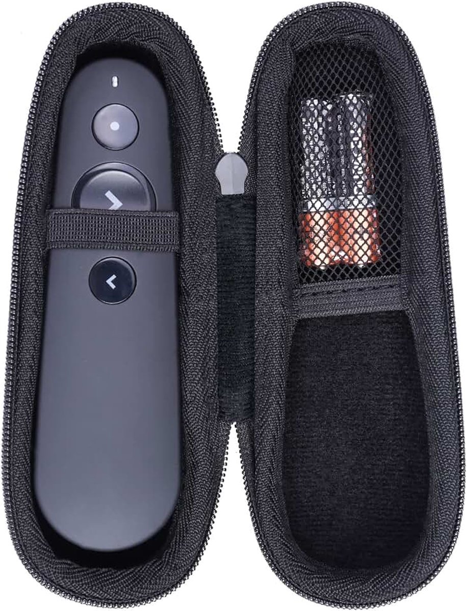 Co2CREA Harde reishoes harde beschermhoes voor Logitech R400 (alleen doos, alleen hoes), Zwart, Logitech R500 R500S
