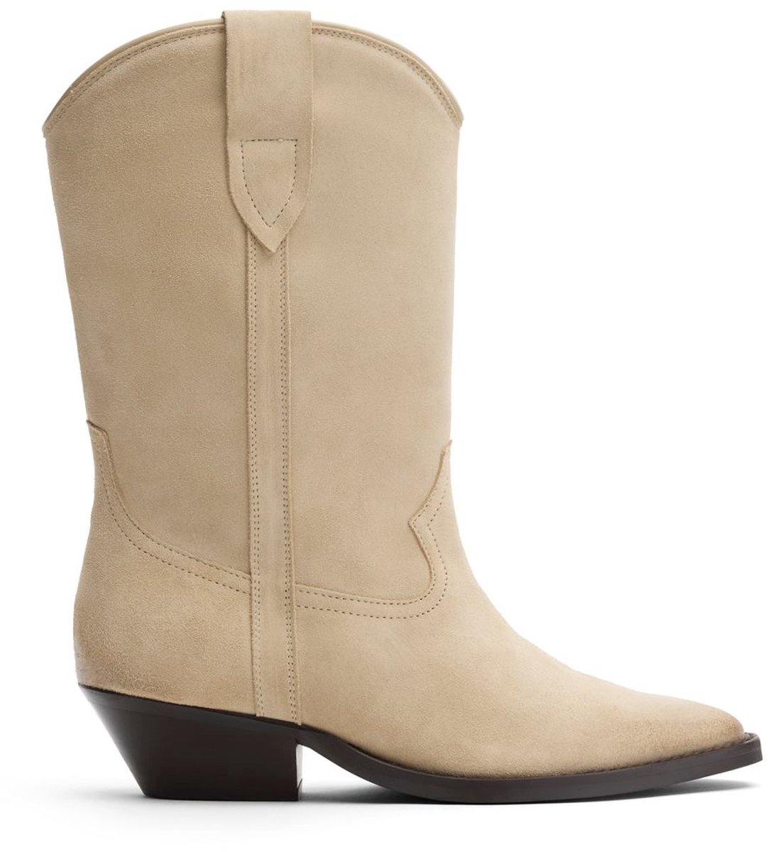 Sacha - Dames - Beige western laarsjes - Maat 41